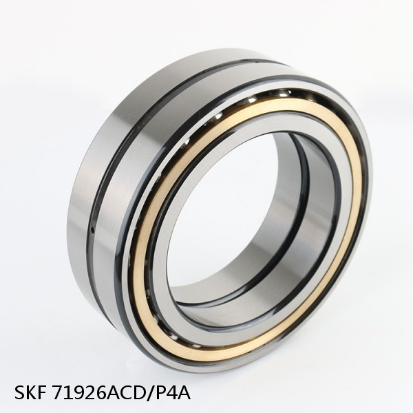 71926ACD/P4A SKF Super Precision,Super Precision Bearings,Super Precision Angular Contact,71900 Series,25 Degree Contact Angle
