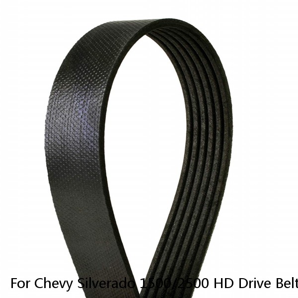 For Chevy Silverado 1500/2500 HD Drive Belt 2001-2006 Serpentine Belt 6 Rib #1 small image