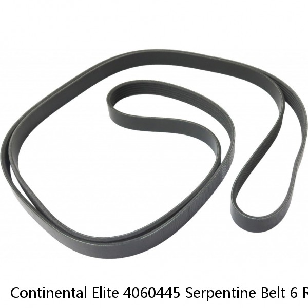 Continental Elite 4060445 Serpentine Belt 6 Rib 44.5 In