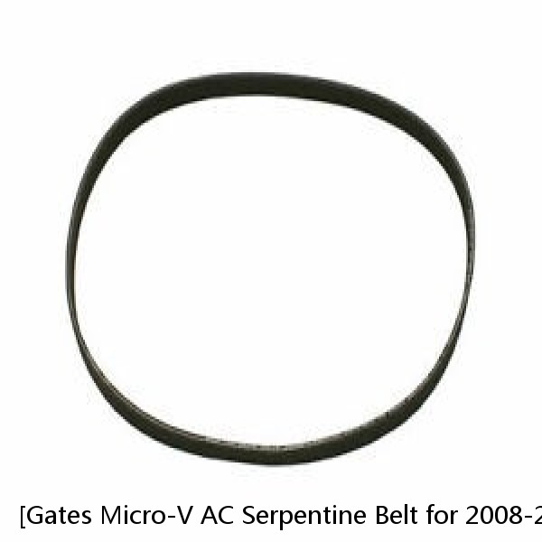 Gates Micro-V AC Serpentine Belt for 2008-2010 Ford F-350 Super Duty 6.4L V8 hd