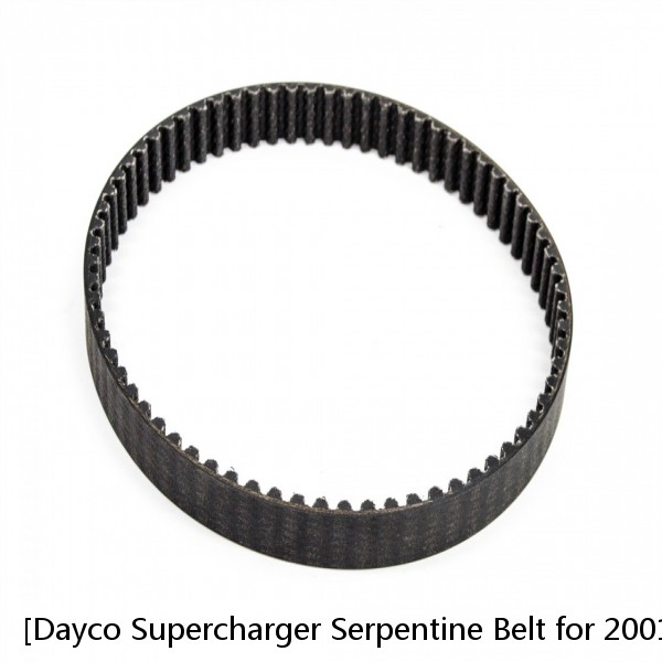 Dayco Supercharger Serpentine Belt for 2001-2004 Nissan Frontier 3.3L V6 iw