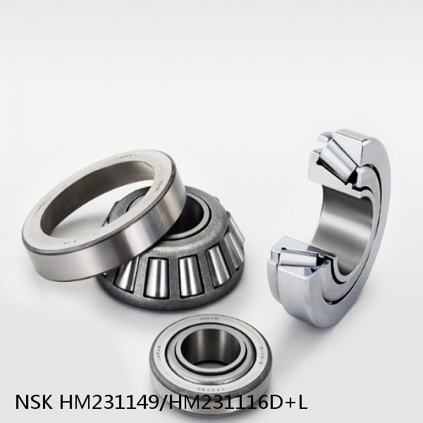 HM231149/HM231116D+L NSK Tapered roller bearing #1 image