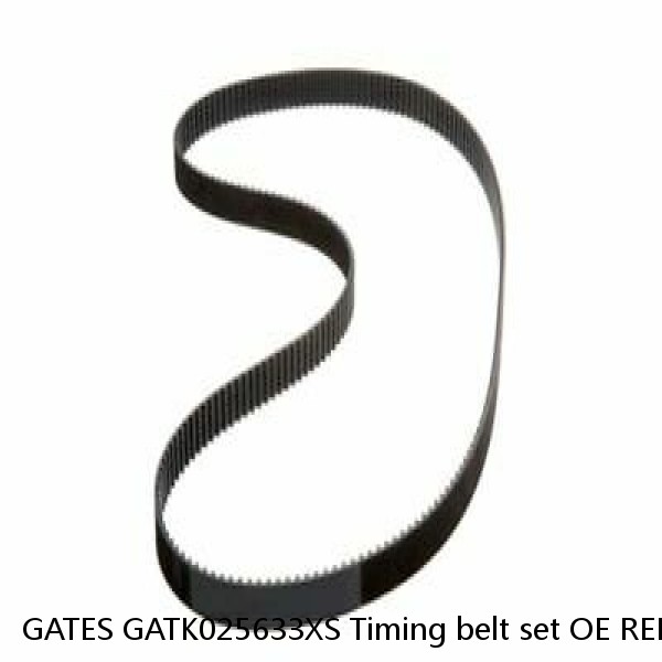 GATES GATK025633XS Timing belt set OE REPLACEMENT XX703 411D4E #1 image
